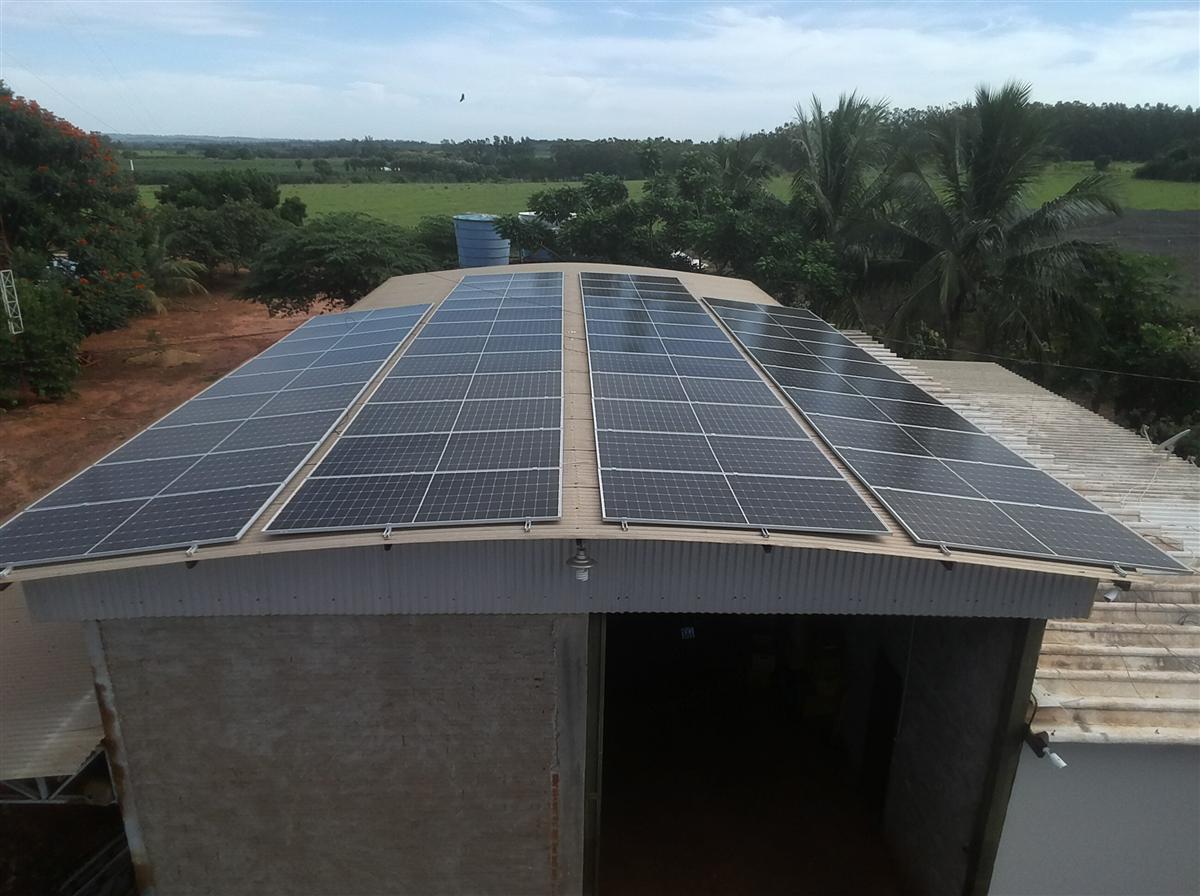Registro de projeto solar